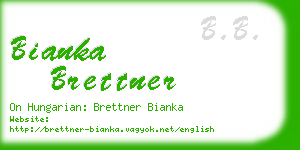 bianka brettner business card